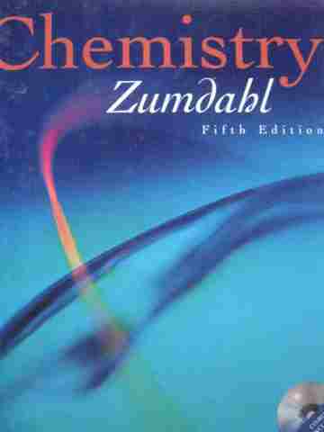 (image for) Chemistry 5th Edition (H) by Steven S Zumdahl & Susan A Zumdahl