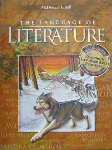 (image for) Language of Literature 6 (CA)(H) by Barkett, Bautista, Diamond,