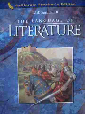 (image for) Language of Literature 10 TE (CA)(TE)(H) by Applebee, Bermudez,
