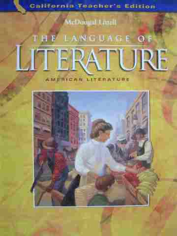 (image for) Language of Literature American Literature TE (CA)(TE)(H) by Applebee, etc.