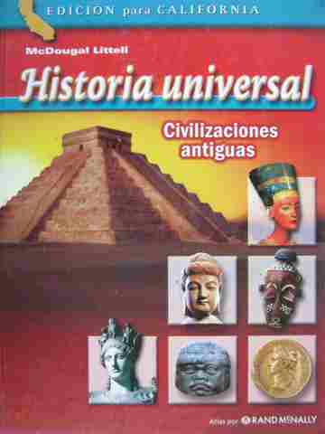 (image for) Historia universal Civilizaciones antiguas (CA)(H) by Carnine, Cortes,