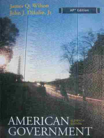(image for) American Government Institutions & Policies 11th Edition AP (H)