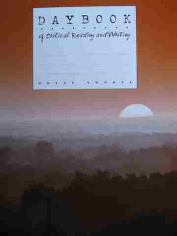 (image for) Daybook of Critical Reading & Writing 8 (P) by Claggett, Reid, & Vinz
