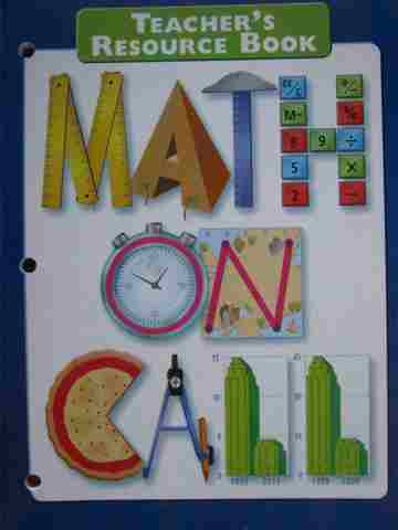 (image for) Math on Call Teacher's Resource Book (TE)(P) by Sullaway & Wilson