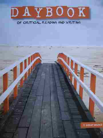 (image for) Daybook of Critical Reading & Writing 8 (P) by Claggett, Reid, & Vinz