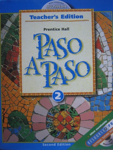 (image for) Paso A Paso 2 2e TE (TE)(H) by Met, Sayers, & Wargin