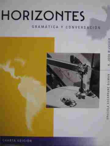 (image for) Horizontes Gramatica y conversacion Cuarta Edicion (P)