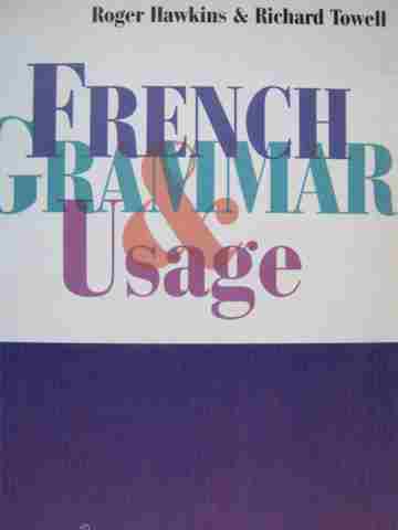 (image for) French Grammar & Usage (P) by Roger Hawkins & Richard Towell