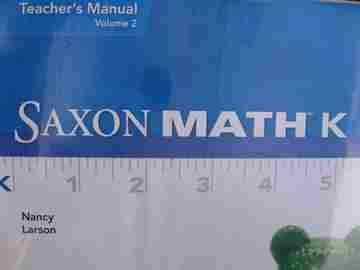 (image for) Saxon Math K TM Volume 2 (TE)(Binder) by Nancy Larson