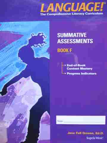 (image for) Language! 4th Edition Book F Summative Assessments (P) by Greene