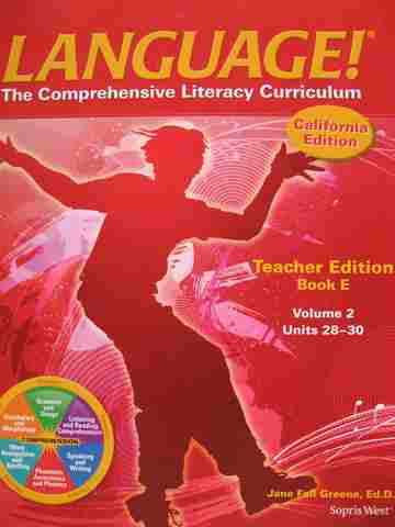 (image for) Language! Book E 4e TE Volume 2 Units 28-30 (CA)(TE)(Spiral)