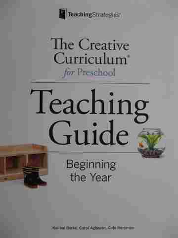 (image for) Creative Curriculum for Preschool Teaching Guide Beginning the Year (TE)(Wiro)