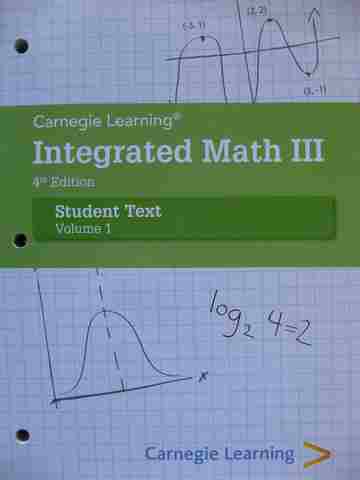 (image for) Integrated Math 3 4th Edition Student Text Volume 1 (P)