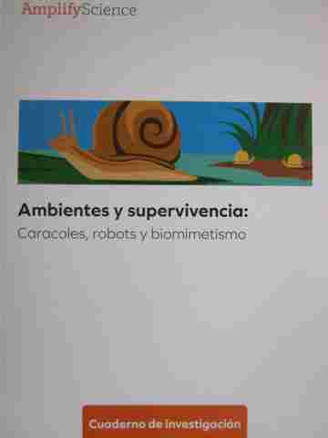(image for) Amplify Science 3 Ambientes y supervivencia Cuaderno de investigacion (P)