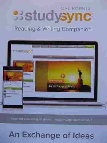 (image for) Studysync 12.3 Reading & Writing Companion (CA)(P)