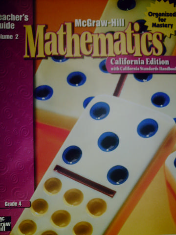 (image for) McGraw-Hill Mathematics 4 TG Volume 2 (CA)(TE)(Spiral)