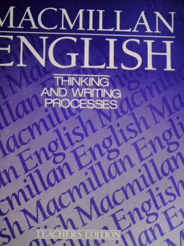 (image for) Macmillan English Thinking & Writing Processes 10 TE (TE)(H)