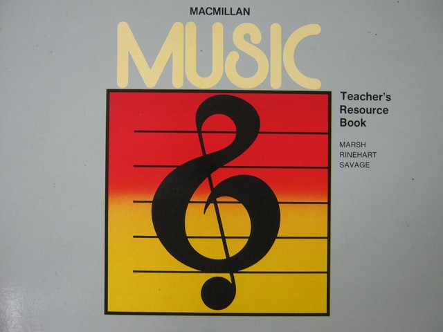 (image for) Macmillan Music K TRB (TE)(Spiral) by Marsh, Rinehart, & Savage