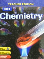 (image for) Chemistry TE (TE)(H) by Myers, Oldham, & Tocci