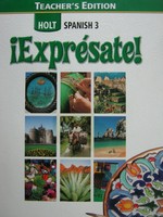 (image for) Expresate! 3 TE (TE)(H) by Nancy Humbach & Sylvia Velasco