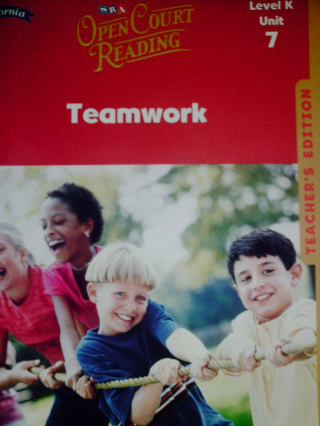 (image for) SRA Open Court Reading K.7 Teamwork TE (CA)(TE)(Spiral)