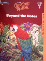 (image for) SRA Open Court Reading 6.4 Beyond the Notes TE (CA)(TE)(Spiral)