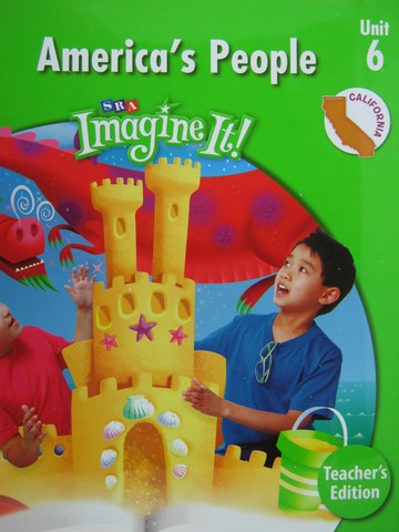 (image for) SRA Imagine It! 2.6 America's People TE (CA)(TE)(Spiral)