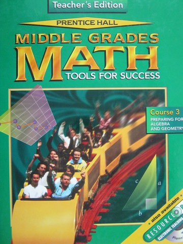 (image for) Middle Grades Math Tools for Success Course 3 TE (TE)(H)