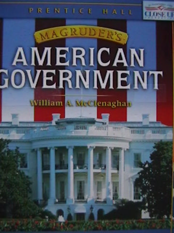 (image for) Magruder's American Government 2002 Edition (H) by McClenaghan