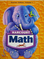 (image for) Harcourt Math K TE Volume 1 (TE)(Spiral) by Maletsky, Andrews,