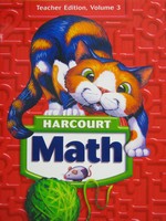(image for) Harcourt Math 2 TE Volume 3 (TE)(Spiral) by Maletsky, Andrews,