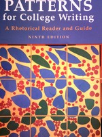 (image for) Patterns for College Writing 9th Edition (P) by Kirszner,