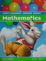 (image for) Mathematics 1 TE Volume 1 (TE)(Spiral) by Charles, Crown,
