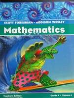 (image for) Mathematics 4 TE Volume 4 (TE)(Spiral) by Charles, Crown,