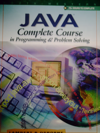 (image for) JAVA Complete Course in Programming & Problem Solving (H)