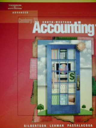 (image for) Century 21 Accounting 8e Advanced Course WTE (TE)(H) by Ross,