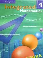 (image for) Integrated Mathematics 1 (H) by Rubenstein, Craine, Butts,
