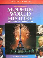 (image for) Modern World History Patterns of Interaction TE (TE)(H) by Beck,