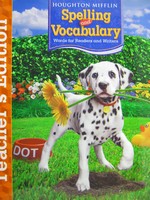 (image for) Spelling & Vocabulary 2 TE (TE)(Spiral) by Templeton & Bear