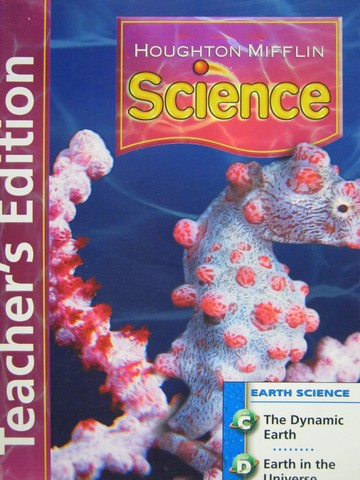 (image for) Science 6 Earth Science Units C&D TE (TE)(Spiral) by Badders,