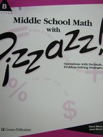 (image for) Middle School Math with Pizzazz! Binder B Revised (Binder)