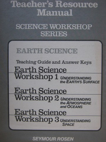 (image for) Earth Science Workshops 1 2 3 Teacher's Resource Manual (TE)(P)