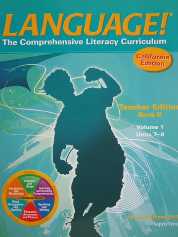 (image for) Language! 4th Edition B TE Volume 1 (CA)(TE)(Spiral) by Greene