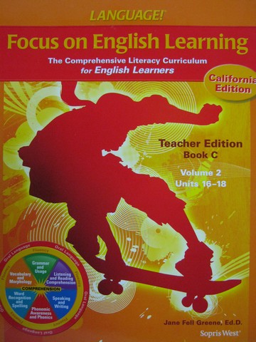 (image for) Language! 4e Focus on English Learning C TE Volume 2 (CA)(TE)(Spiral)