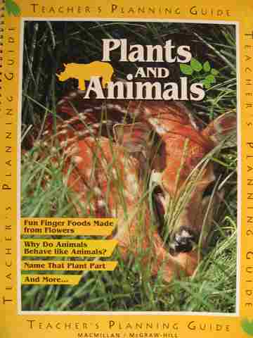 (image for) Plants & Animals Teacher's Planning Guide (TE)(Spiral) by Atwater,