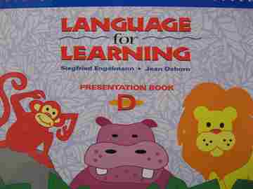 (image for) Language for Learning Presentation Book D (Spiral) by Engelmann & Osborn