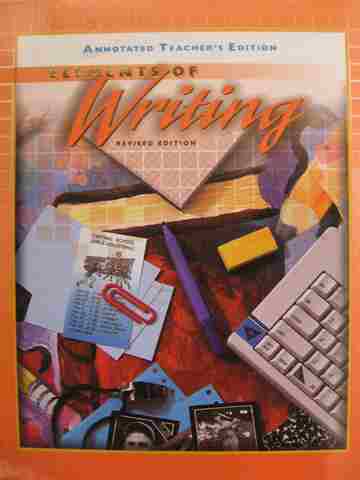 (image for) Elements of Writing 2nd Course Revised Edition ATE (TE)(H) by Kinneavy & Warriner