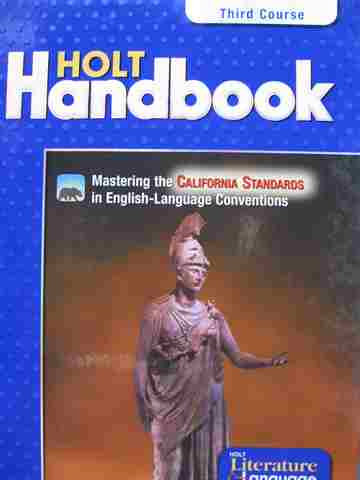 (image for) Holt Handbook 3rd Course (CA)(H) by John E Warriner