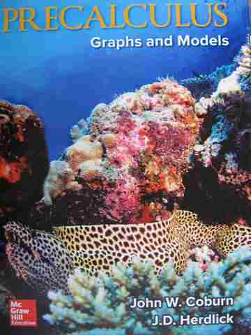 (image for) Precalculus Graphs & Models (H) by John W Coburn & J D Herdlick