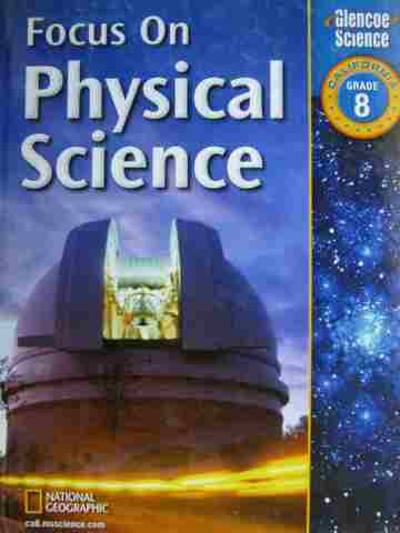 (image for) Focus on Physical Science (CA)(H) by Dingrando, Fisher, Haase, - Click Image to Close